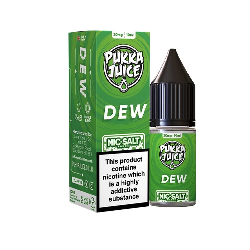 Pukka Juice Dew Nic Salt E-Liquid 10ml 50/50 | MIST UK